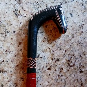 Handcrafted wooden walking stick